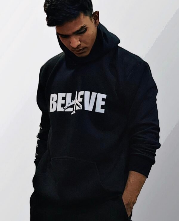 BELIEVE HOODIES